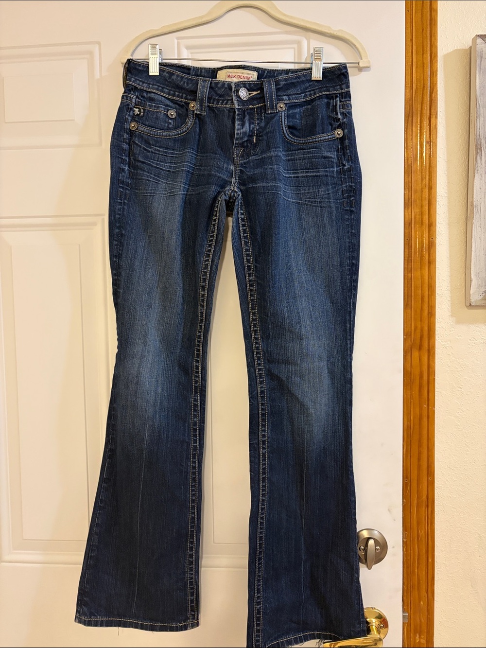 Dark Indigo Wide Leg Jeans - Women